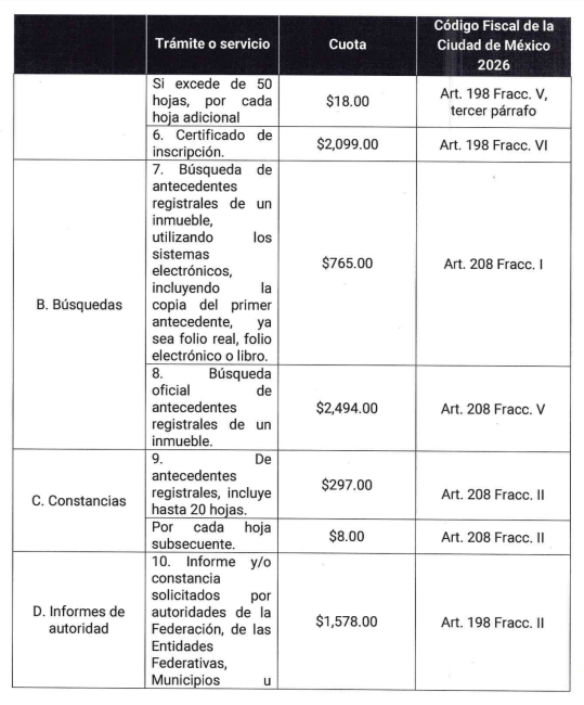 REGISTRO PÚBLICO DE LA PROPIEDAD CDMX. TRAMITES 3 CIRCULAR 01 2026 260102 071407 pdf 02 18 2026 03 52 PM 1