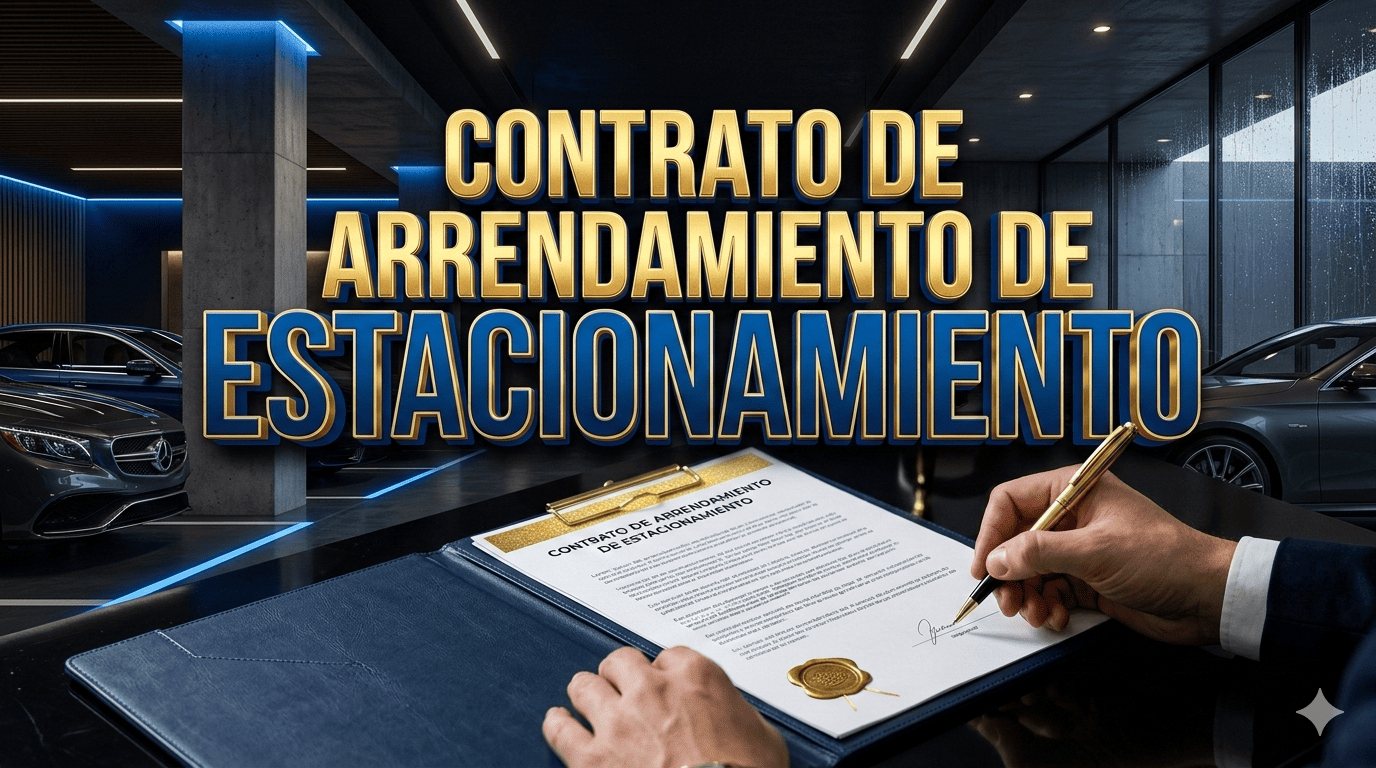 contrato de arrendamiento de estacionamiento