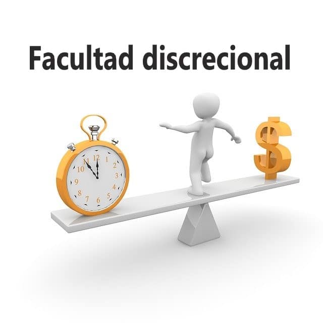 facultad discrecional