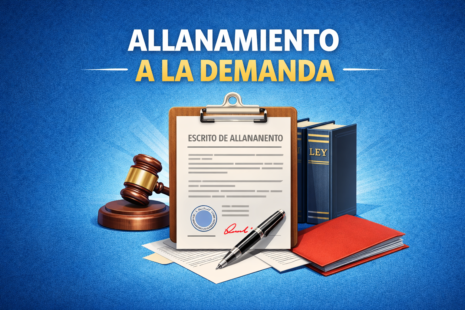 escrito de allanamiento a la demanda