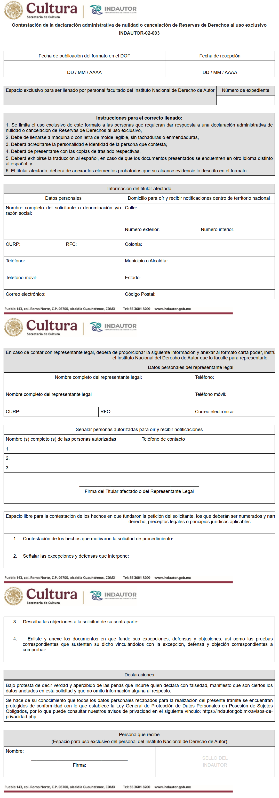 INDAUTOR FORMATOS 2 indautor 2